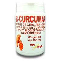 B-curcumax 60 cápsulas de 300mg - Vitalosmose