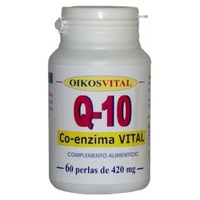 Coenzima Q10 60 pérolas de 30mg - Oikos