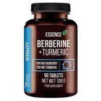 Berberina + cúrcuma 90 tabletes - Essence Nutrition