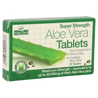 Aloe Vera Comprimidos Potência Máxima 30 tabletes - Aloe Pura