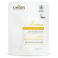 Máscara clareadora facial de limão 1 unidade de 25ml - Chobs