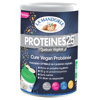 Cura Proteína Vegan 25 230 g de pó - La Mandorle