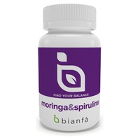 Moringa e Spirulina 90 cápsulas - Bianfà