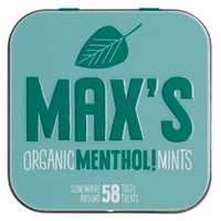 Doces mentolados orgânicos 35 g - Max's Mints