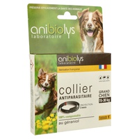 Coleira Antiparasitária Cão Grande 1 unidade - Anibiolys