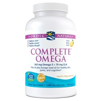 Omega completo, 565mg de limão 180 pérolas - Nordic Naturals