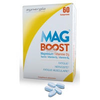 Minerais e vitaminas Mag Boost 60 comprimidos - Synergia (FR)