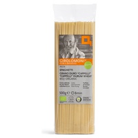 Espaguete estirado a bronze - Trigo Duro Cappelli 500 g - Girolomoni