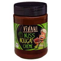 Bio chocolate e pasta de avelã 400 g de creme (Avelã - Chocolate) - Vivani