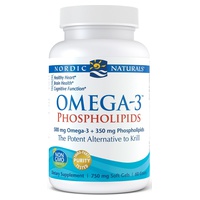 Fosfolipídios Omega-3, 500mg 60 pérolas - Nordic Naturals