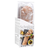 Pão ciabatta com azeitonas sem glúten 180 g - Schnitzer