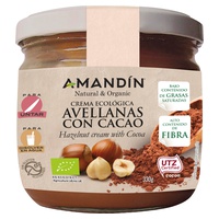 Creme de Avelã com Cacau 330 g - Amandin