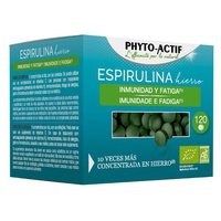 Bio spirulina iron 120 comprimidos - Phyto actif