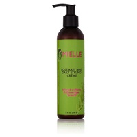 Creme de estilo diário multivitamínico de menta com alecrim 240 ml de creme - Mielle Organic