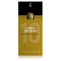 Lungo Coffee Capsules Intensity 10 10 cápsulas - Cafés Cornellá