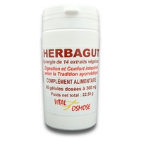 Herbagut 400 mg 60 cápsulas de 300mg - Vitalosmose