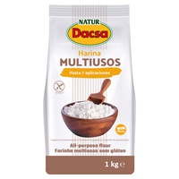 Farinha multiuso sem glúten 1 kg de pó - Natur Dacsa