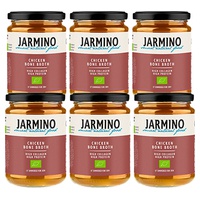 Pacote de caldo de osso de galinha 6 unidades de 350ml - Jarmino