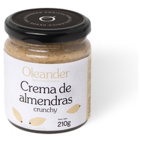 Creme de amêndoas 'crunchy' torradas com casca Bio 210 g - Oleander