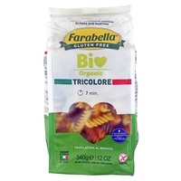 Fusilli tricolor 340 g - Farabella Bio