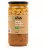 Estufado de Feijão com Seitan e Shiitake 720 g - Carlota Organic