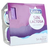 Iogurte Natural Sem Lactose 4 unidades de 125g - Kaiku