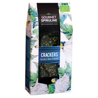 Crackers de Spirulina, Maca e Baobab 90 g - Gourmet spiruline