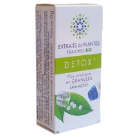 Extratos vegetais frescos de desintoxicação 130 grânulos - Kosmeo