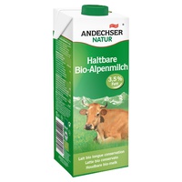 Leite de Vaca Gordo UHT 3.5% Gordura Bio 1 L - Andechser