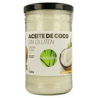 Óleo de coco sem glúten Bio 1 L de óleo - Naturitas