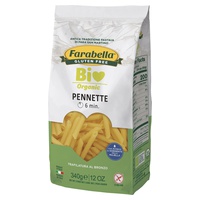 Pennette milho e arroz 500 g - Farabella Bio