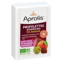 Propolettes Gomas Própolis, Figo da Índia, Tangerina Bio 50 g (Tangerina) - Aprolis