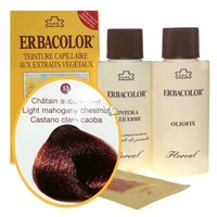 12 Erbacolor Auburn Marrom Claro 120 ml - Erbacolor