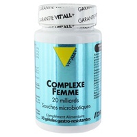 Complexo feminino (revestimento gastrorresistente) 30 cápsulas - Vitall +