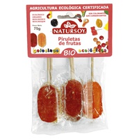 Chupa-chupas de 5 Sabores 1 unidade - Natursoy