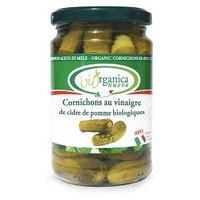 Pepinos em Vinagre de Maçã 280 g - Biorganica Nuova