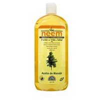 Neem Massage Oil 500 ml de óleo - Trabe