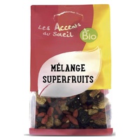 Mistura de superfrutas (amoras, cranberries, goji, mirtilos, physalis) 125 g - Accent Bio