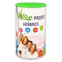 Batido de proteína com sabor de morango VNSup Protec Advance 450 g de pó (Morango) - Vanguard Nutrition