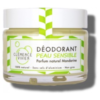 Bálsamo desodorizante de pele sensível a tangerina 50 g - Clemence & Vivien
