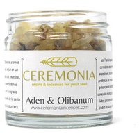 Mistura de Aden de resinas e incensos aroma de divindade e espiritualidade 30 g - Ceremonia