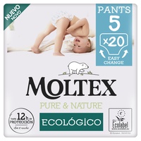 Calças Moltex Pure & Nature T5 (9-14 kg) 20 unidades - Moltex Pure & Nature