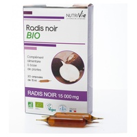 Ampolas - Rabanete Preto 20 unidades de 15ml - Nutrivie