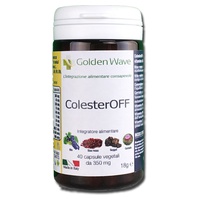 Cholester OFF 40 cápsulas vegetais de 350mg - Golden Wave