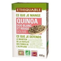 Quinoa Branca e Vermelha Bio sem glúten 150 g - Ethiquable