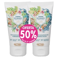 Promo Pack Creme para as mãos com amêndoa Bactinel 2 unidades de 50ml - Bactinel