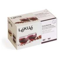 Conjunto de xícara de chá empilhável 2 unidades - Lékué