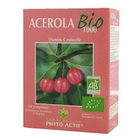 Acerola Bio 1000 24 comprimidos - Phyto actif