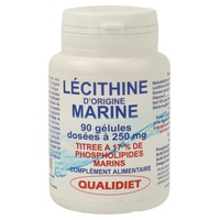 Lecitina marinha 90 cápsulas de 250mg - Vitalosmose