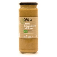 Creme de Legumes e Cogumelos Shiitake 450 g - Carlota Organic